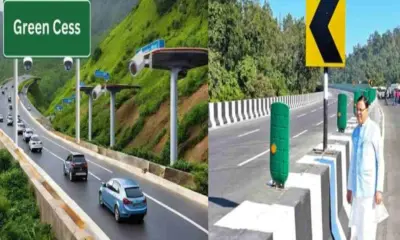 Uttarakhand green cess price rate rs 80 to 700 for vehicle entry