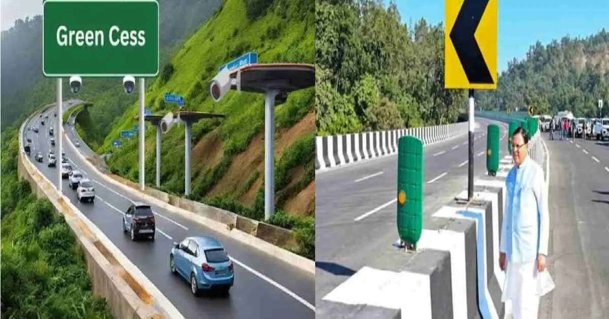 Uttarakhand green cess price rate rs 80 to 700 for vehicle entry