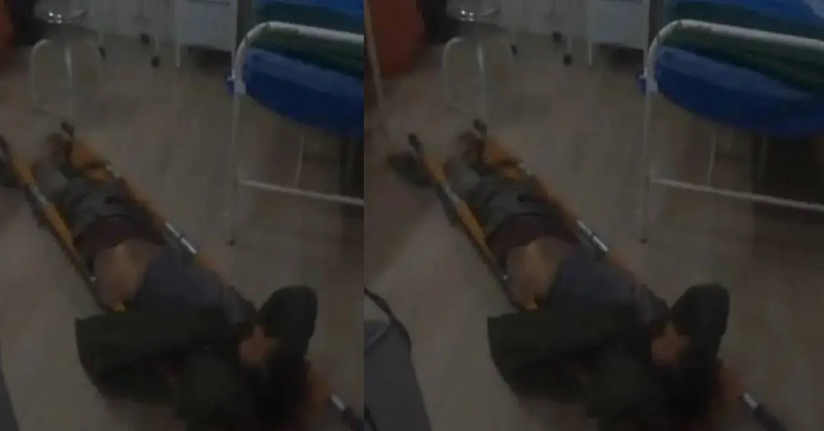 Pauri Garhwal News: PHC patisain hospital, injured was treated by laying him on ground uttarakhand health condition latest update