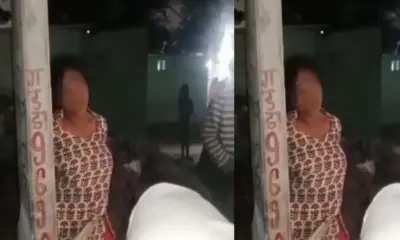 Haridwar women viral video news: woman tied a pole beaten ranipur viral video uttarakhand latest update today