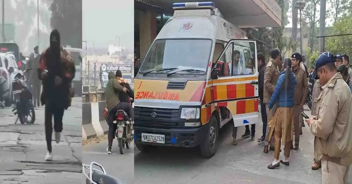 haridwar police firing news in laksar vinay tyagi constable injured uttarakhand breaking news today