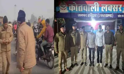 Haridwar police firing case laksar accused arrested, SI constable suspended Uttarakhand news live today