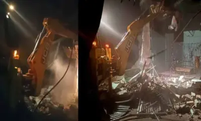gadarpur buldozer news today: action on early morning in illigal mazar udham Singh Nagar Uttarakhand breaking