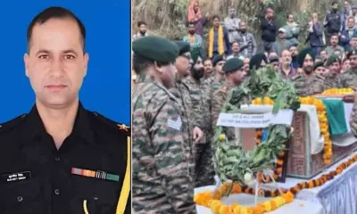 Surjeet JCO Martyr jammu in army camp firing Indian army national news DevBhoomi darshan live coverage from uttarakhand