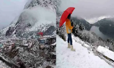 Uttarakhand weather snowfall aaj ka mausam update rain fog alert december 2025 latest news today
