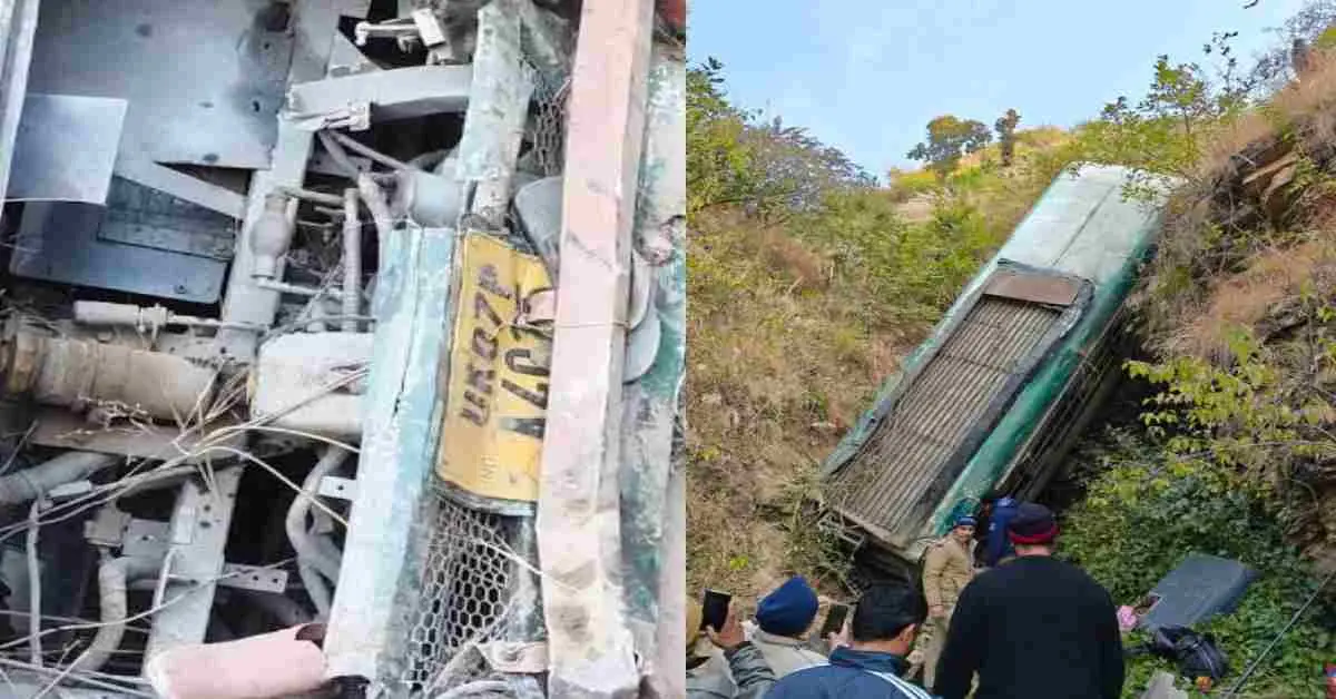 Bhikiyasain bus accident almora today rescue continue details awaited Uttarakhand breaking news