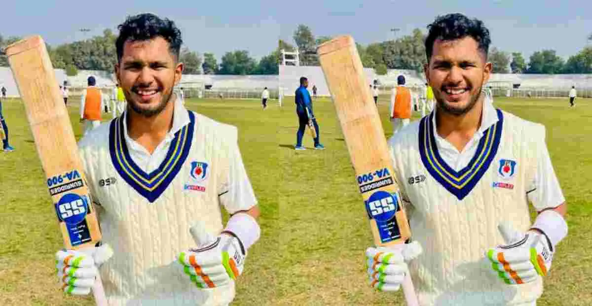 Uttarakhand Aryan Juyal cricketer unwritten innings of 150 runs