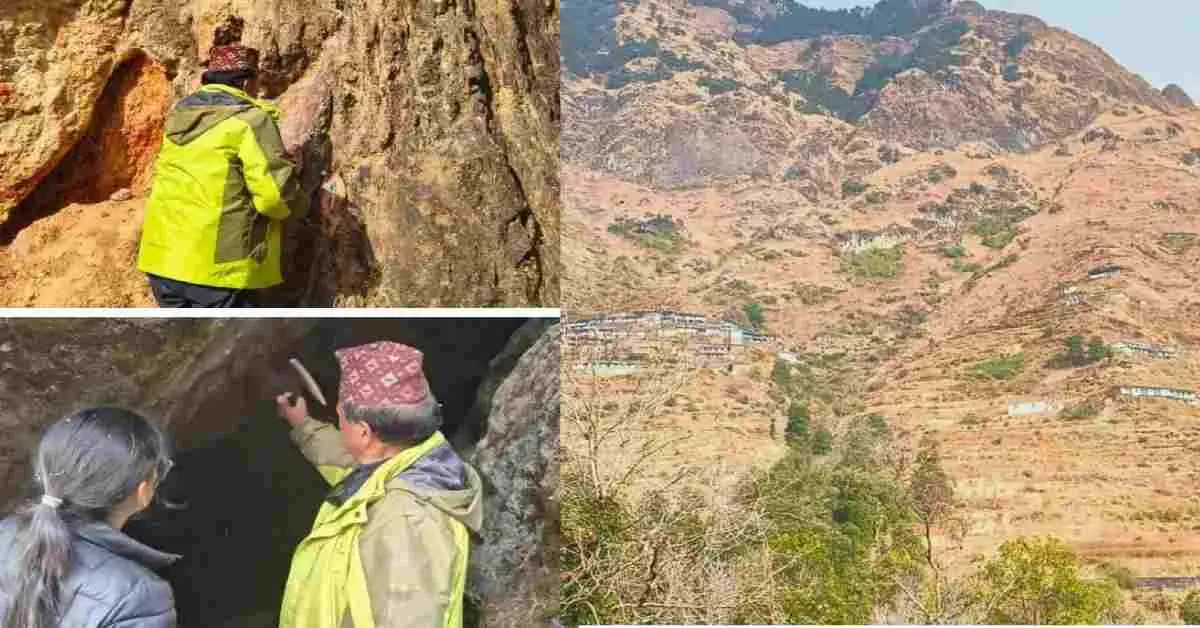 Pauri Garhwal News Signs of copper deposits found in Khirsu Dobri cave uttarakhand breaking