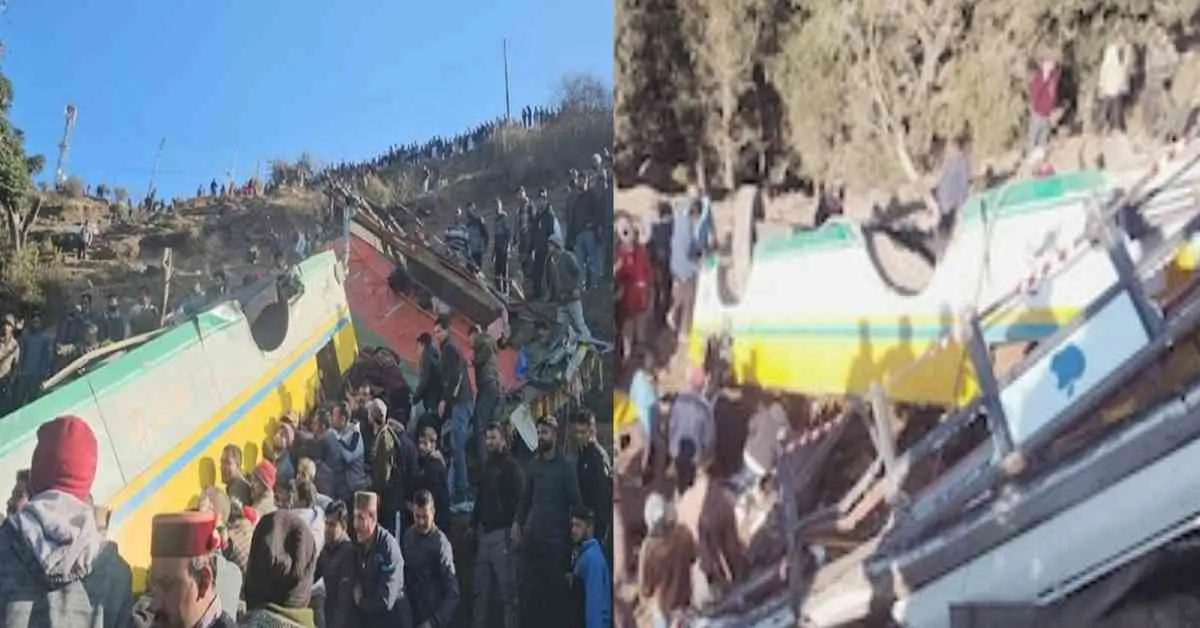 sirmaur himachal bus accident today 8 died till now rescue continue DevBhoomi Breaking News live: