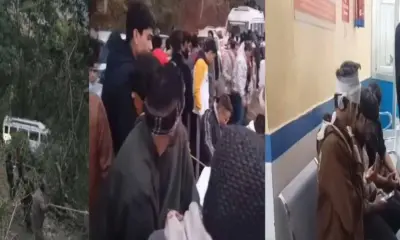 bhimtal accident news today: tempo traveler fell into ditch 5 injured nainital uttrakhand breaking