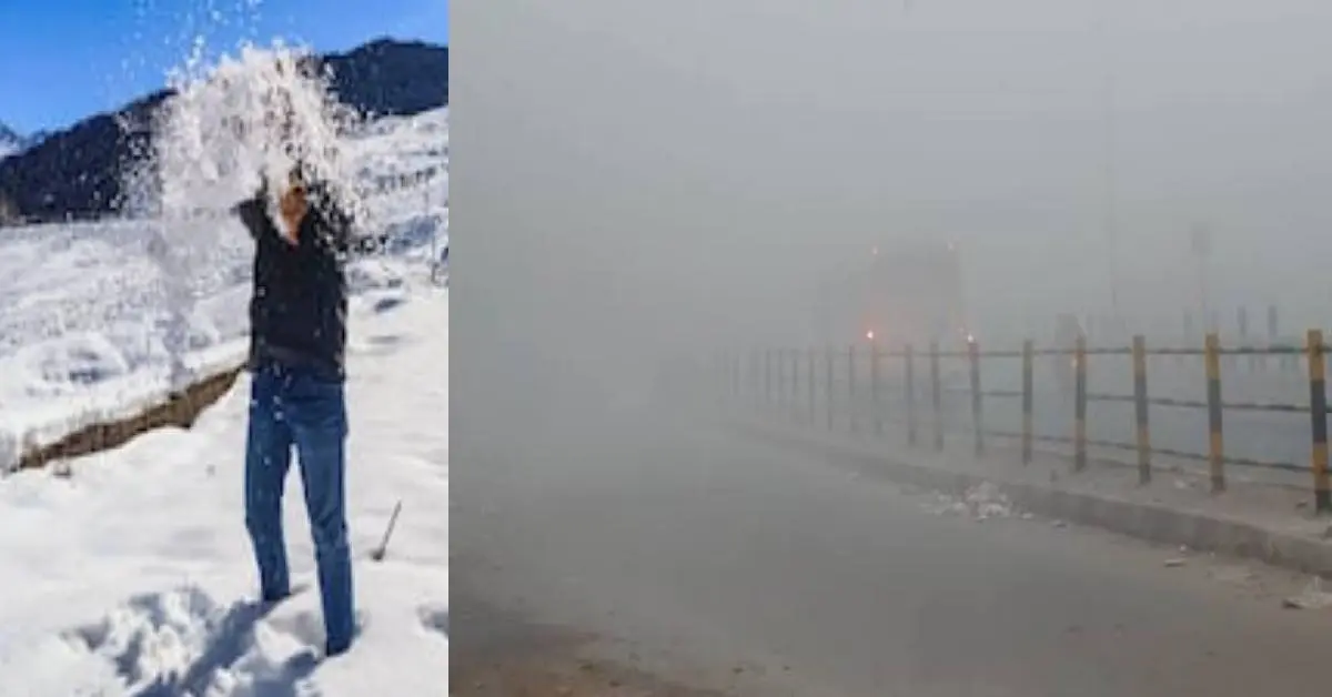Uttarakhand weather today: aaj ka mausam update rain snowfall fog alert forecast news jan 2026.