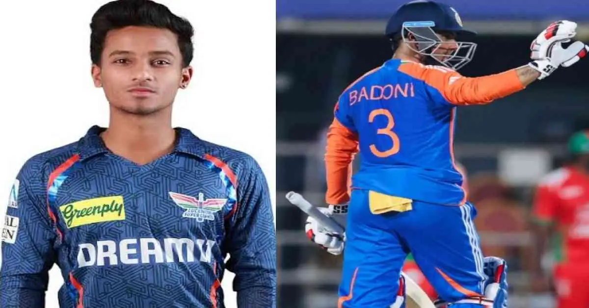 Ayush badoni uttarakhand cricketer of devprayag tehri garhwal selected from Indian ODI cricket team match to NZ.