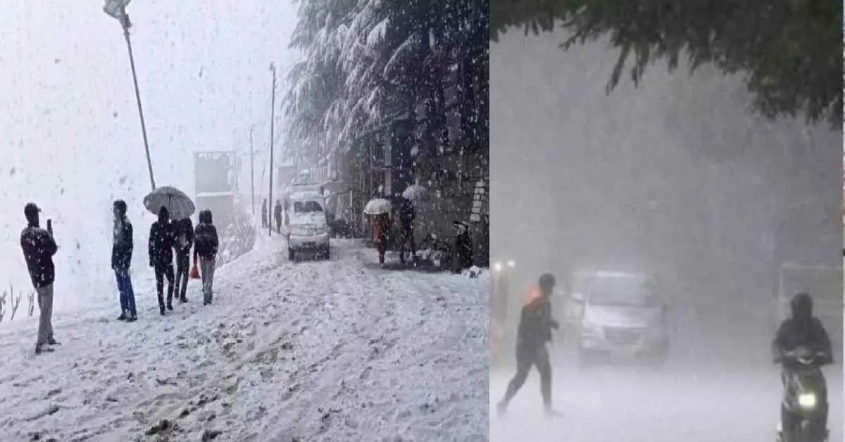 Uttarakhand weather alert today cold fog rain snowfall aaj ka mausam update breaking news jan 2026 forecast