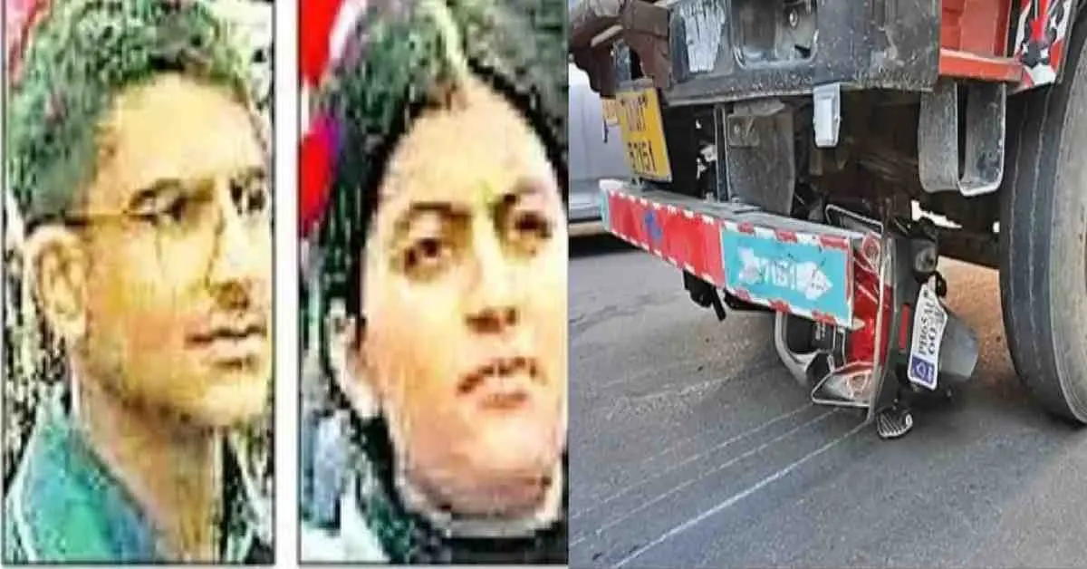 Haridwar scooty accident today: shraddha Joshi Akshat sharma died in najibabad highway uttarakhand news