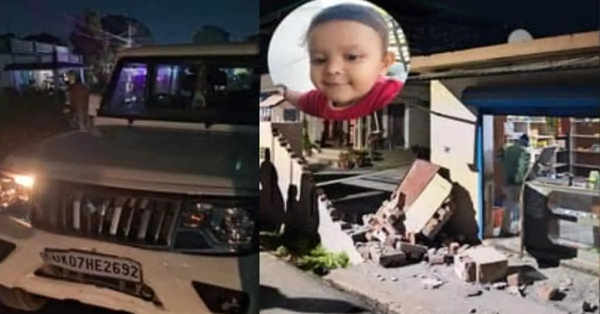 vikasnagar dehradun accident news today: inocent child girl tashi gupta died in selaqui road uttarakhand live