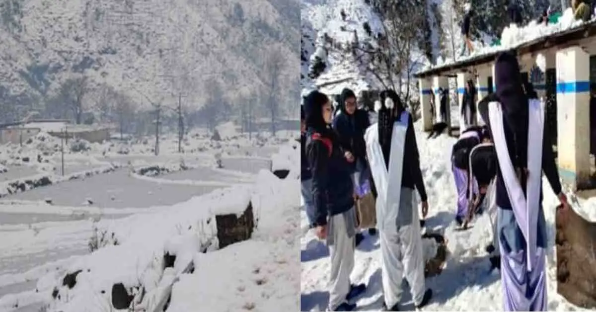 Uttarakhand school holiday snowfall today: closed tomorrow 24 jan in Pithoragarh tehri garhwal district: