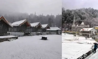 Uttarakhand winter best hill station top 10 snowfall 2026 location