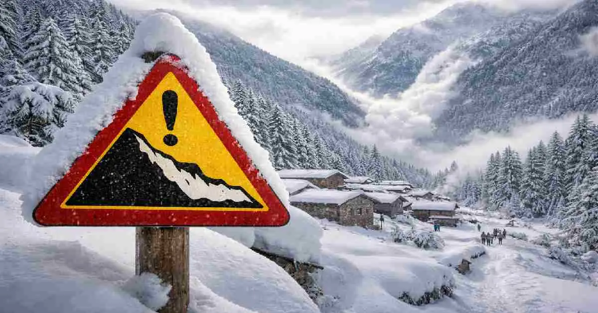 Uttarakhand avalanche alert today: for 4 district orange yellow alerts 28 jan 2026.