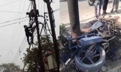 kotdwar accident news today: shamsher singh bisht died bike ride road Pauri Garhwal Uttarakhand
