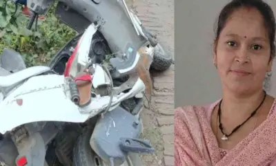 chamoli scooty accident today: manju devi negi died in school bus gopeshwar road news uttarakhand