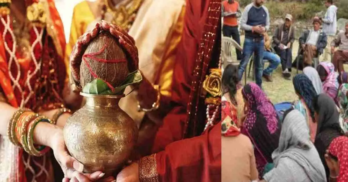 Uttarakhand marriage news: Only 101 rupees as shagun in Jaunsar bawar dehradun, ban alcohol wine breaking update