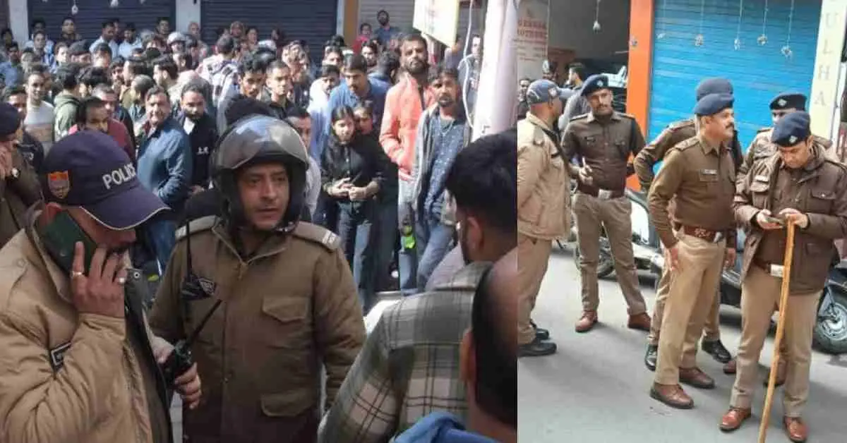 Dehradun live news today: congress leader girl mahi jetli attacked with a chopper, uttarakhand: