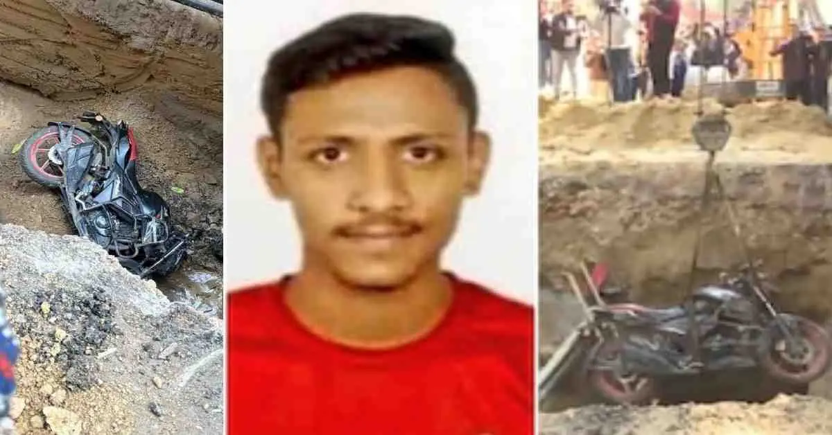 kamal dhyani janakpuri accident Pauri Garhwal died delhi bike fell into open drain uttarakhand breaking news today