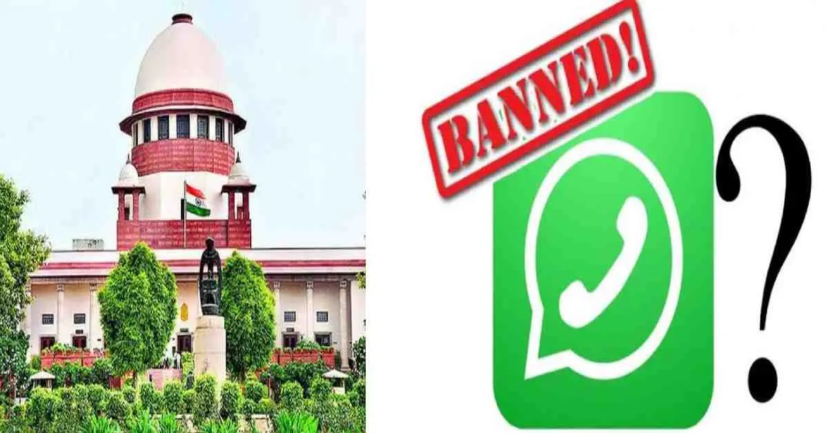 WhatsApp banned in India Supreme Court decision on the privacy breach user data leak on the 9th Feb 2026 latest news today