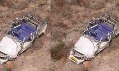 kalsi vikasnagar accident news today: vehicle utility pickup fell into ditch 3 died dehradun road uttarakhand breaking