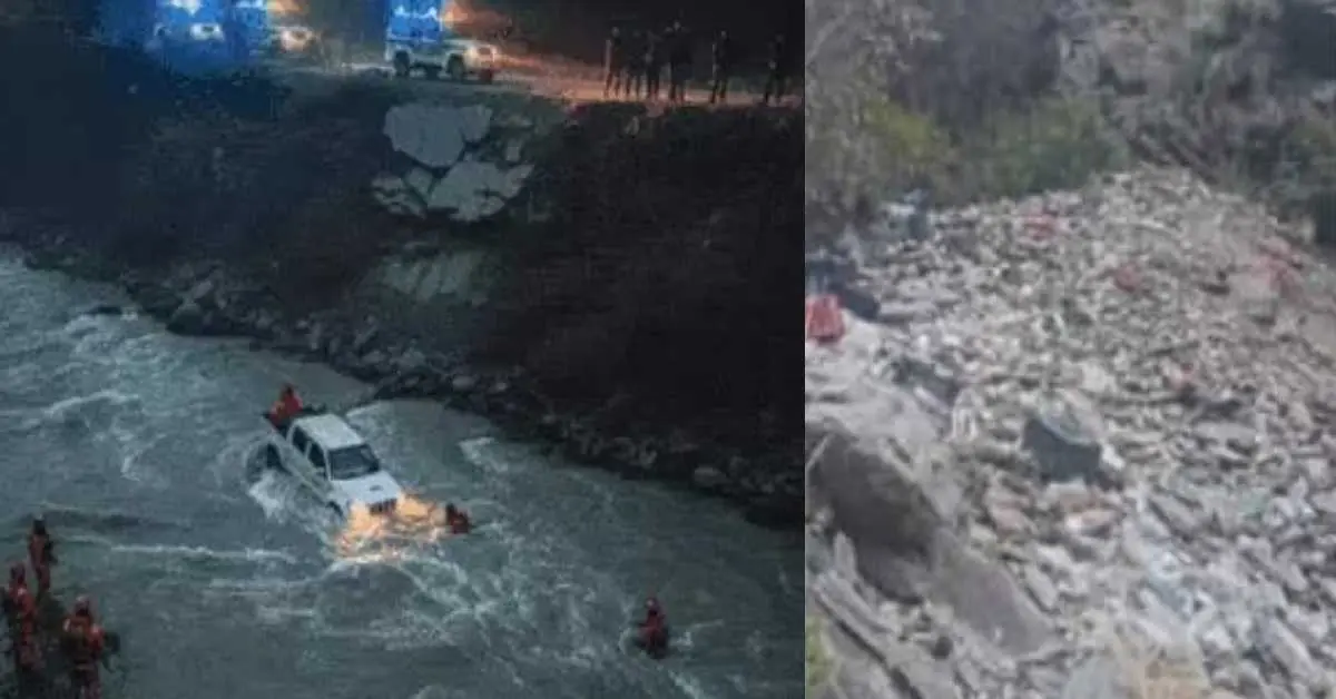 devprayag accident news today: pickup fell into ditch river 2 missing till now rescue continue tehri garhwal uttarakhand breaking