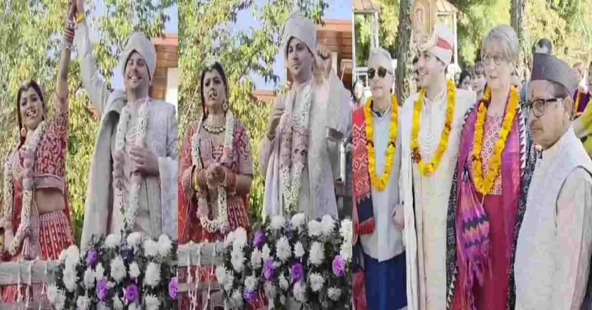 Uttarakhand Almora marriage news: Shripurna Joshi bride of groom Aurhelai Guerlien perish France, wedding Kumaoni culture.