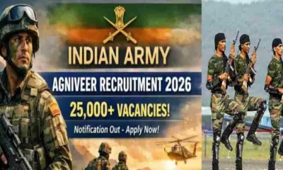 Army agniveer bharti 2026: online application process start age limit also extends uttarakhand breaking news today