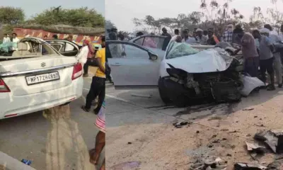 Dhamtari CRPF car accident with truck 3 Cobra battalion soldiers martyred in, Chhattisgarh
