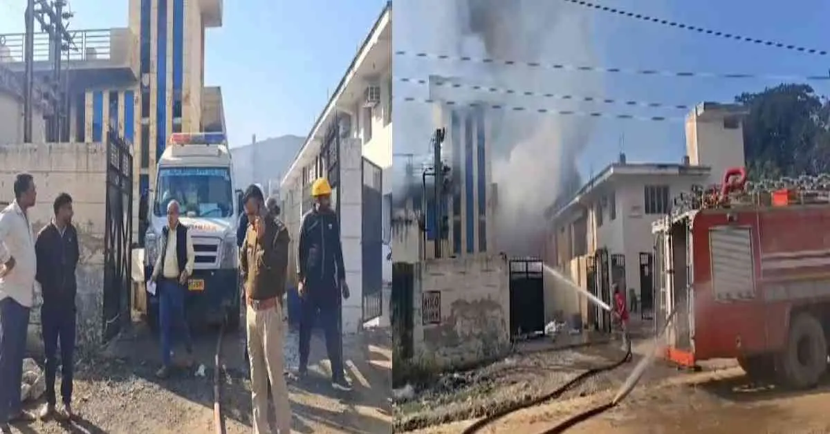 Breaking News: 7 died in bhiwadi fire accident today in chemical factory rajasthan: