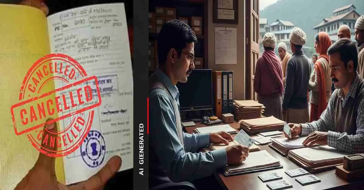Uttarakhand ration card cancel: 6,000 cards cancelled in Dehradun for allegedly robbing the rights of the poor breaking news today