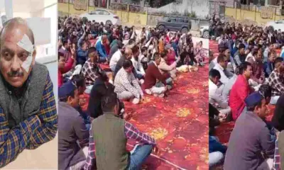 Uttarakhand teacher news today: Teachers start strike over primary school director assault case dehradun