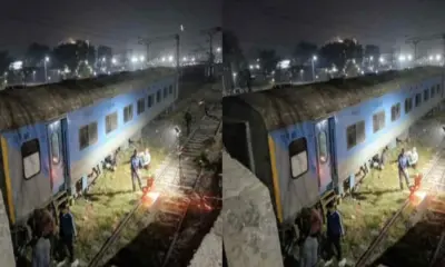 Uttarakhand dehradun train accident: nanda devi express fell on track incident today.