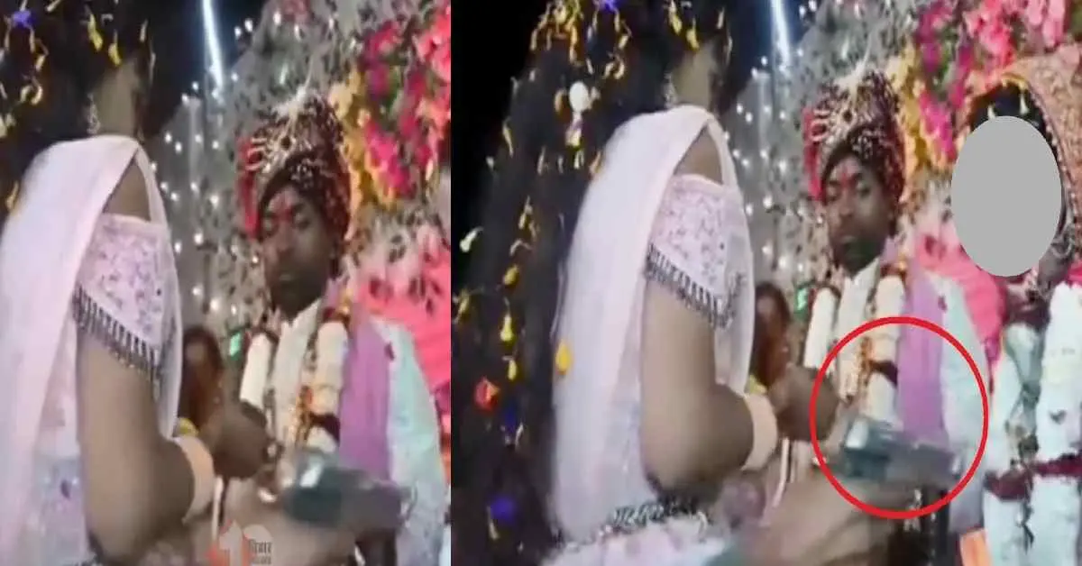 Marriage news today: during Jaimala in wedding venue, lover fired a shot, bride seriously injured baliya up uttar pradesh viral update