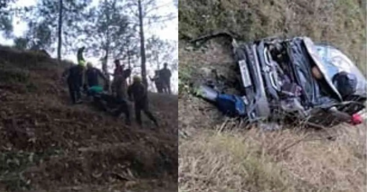 Almora car accident today: अल्मोड़ा शादी से लौट रही कार खाई में गिरी, मासूम समेत 3 की गई जिंदगी