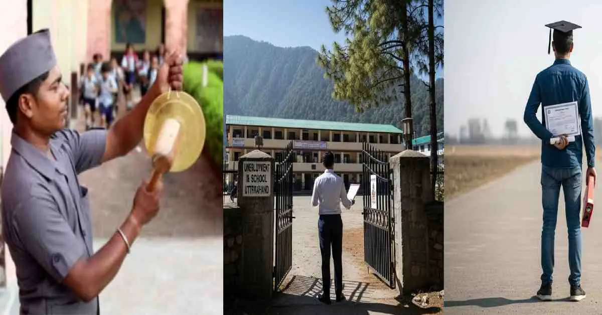 Uttarakhand 4th class bharti: for 2364 peon post 48000 application filled school job latest news today