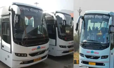 Uttarakhand roadways news today: 12 volvo buses service stoped in dehradun delhi route