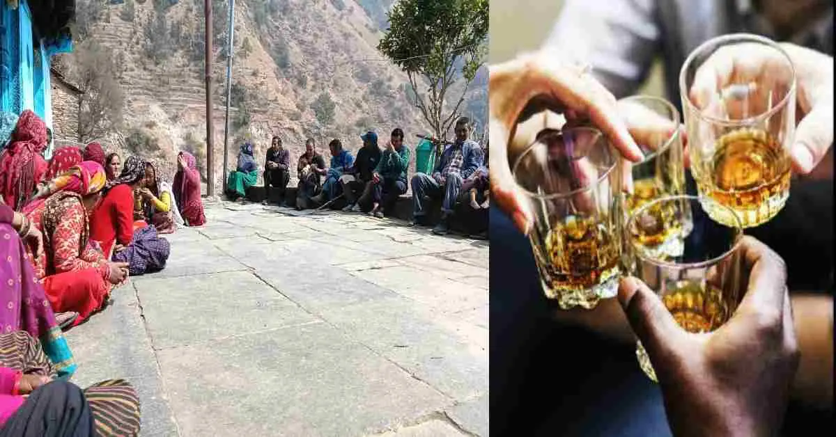 Uttarakhand chamoli marriage alcohol ban: in randoli village gairsain broken rules 25 thousand fine
