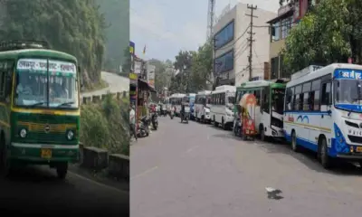 Uttarakhand haldwani Didihat KEMU Bus: via tanakpur champawat lohaghat stoped.