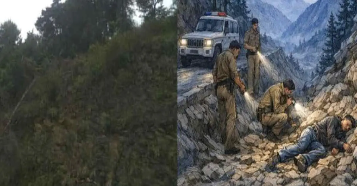 Uttarakhand Uttarkashi news today: 23 years old Anmol uban died due to fell into ditch from hills