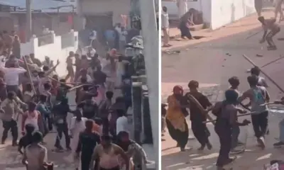 Uttarakhand Haridwar news today: Huge ruckus on Holi in Pathri police station area, two sides clashed with sticks.