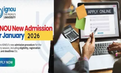 Uttarakhand IGNOU Admission 2026: Indira Gandhi National Open University extends admission date for January session