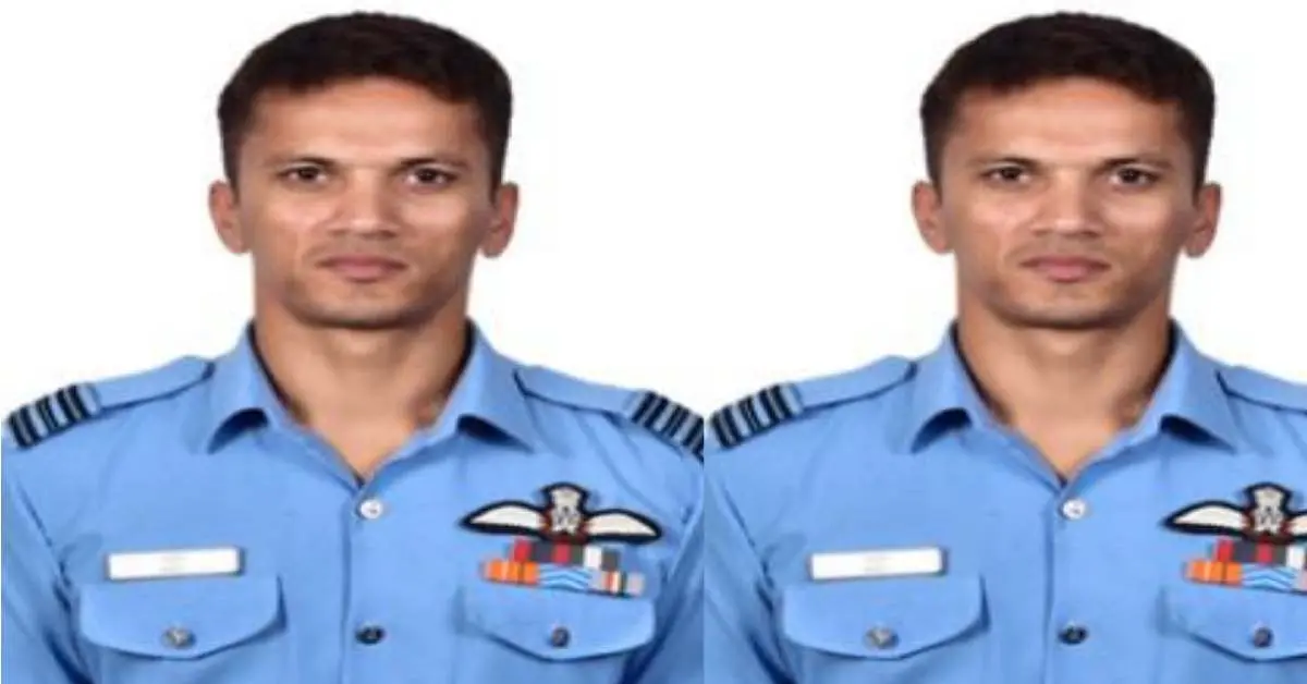 Anuj Vashisth Sukhoi plane crash: Indian airforce Squadron Leader of gurugram haryana martyr in assam