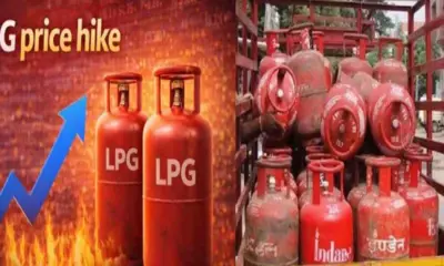 LPG Gas cylinder price today hike increase rs 60 due to Iran israil war breaking news live