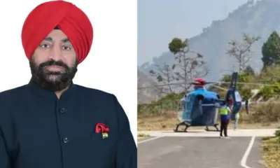 Uttarakhand Governor news: Emergency landing helicopter of Lieutenant General (Retired) Gurmeet Singh going to Gairsain.