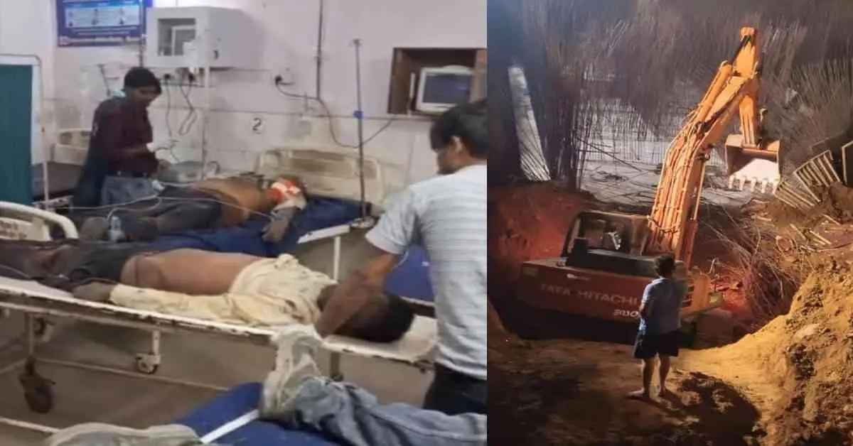 Gurugram news today: Mud wall collapses in haryana, 7 labourers killed, several injured